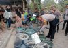 Satlantas Polres Jombang Droping 14 Ribu Liter Air Bersih di Plandaan