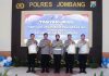 Polres Jombang Beri Penghargaan Anggota di Hari Lalu Lintas Bhayangkara ke 69