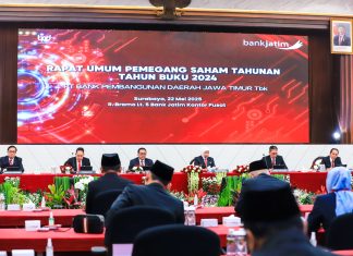 RUPS Bank Jatim Resmi Menunjuk Winardi Legowo Sebagai Direktur Utama