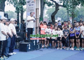 Ribuan Peserta Ramaikan Forkopimda Cotton Run Bersama Gekrafs Jombang