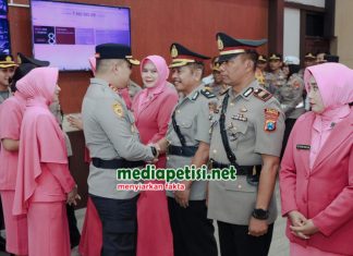 Rotasi Jabatan di Polres Jombang, Kasat Resnarkoba dan Tiga Kapolsek Pindah Tugas