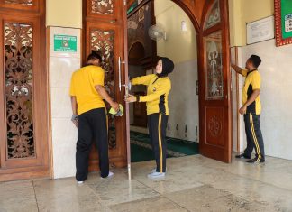 Pengabdian Diri Kepada Masyarakat, Polres Jombang Bakti Religi di Masjid Al-Ikhlas