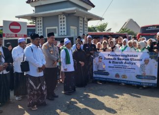 Kapolres Jombang Apresiasi Jemaah Seribu Rebana Ziarah dan Sowan Ulama