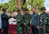 PG Tjoekir lakukan Karya Bakti Bersama TNI Polri di Wilayah Sekitar Pabrik