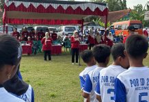 Semarak Pekan Olahraga SD, Kepala Disdikbud Jombang Ajak Junjung Sportivitas
