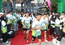 Ratusan Peserta Meriahkan Fun Run 5K Dies Natalis ke 60 Universitas Darul Ulum Jombang