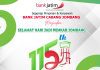 Pimpinan dan Karyawan Bank Jatim Mengucapkan Selamat Hari Jadi Pemkab Jombang ke 115