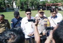 Perkuat Kamtibmas Daerah, Polres Jombang Apel Akbar Bersama Serikat Buruh