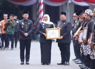 Kabupaten Jombang Raih Juara 3 Penyelenggaraan Nama Rupabumi Tingkat Provinsi Tahun 2025.