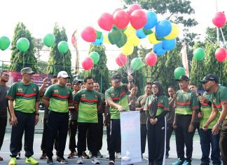 Turnamen Tenis Dandim 0814 Cup 1 Jombang 2026 Diramaikan 96 Peserta