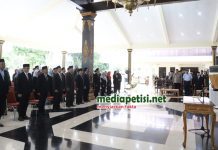 Bupati Warsubi Lantik Puluhan Pejabat Manajerial di Lingkup Pemkab Jombang