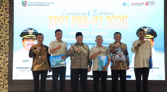Pemerintah Kabupaten Jombang Launching SPPT PBB-P2 Tahun 2026