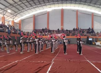 Kejurkab Drum Band Jombang, 38 Peserta Beradu Kekompakan dan Keserasian