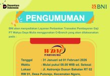 BNI Beri Layanan Transaksi Pembayaran Gaji PT Wahyu Daya Mulia