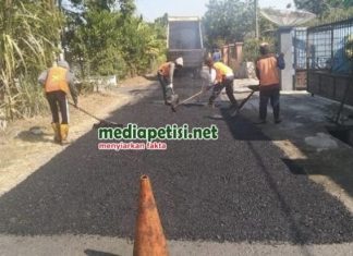 Dinas PUPR Jombang Siapkan Ribuan Ton Aspal Untuk Percepat Pemeliharaan Jalan