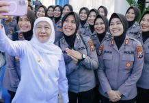 Gubernur Khofifah Apresiasi Dedikasi Polwan Dalam Melindungi dan Melayani Masyarakat